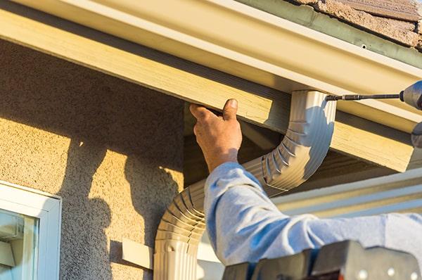 we can provide references from previous gutter installation customers